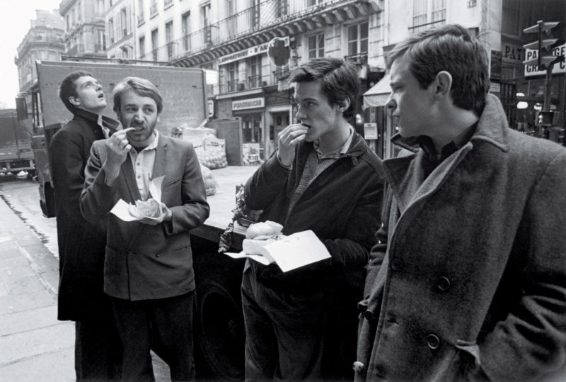 Joy Division — Joy Division.
Paris, rue St Denis- 1979
 — Pierre René-Worms Photographe